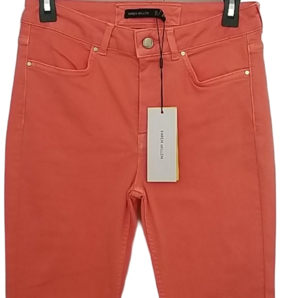 Karen Millen Coral Skinny Jeans